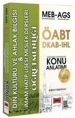 Yargı ÖABT MEB-AGS Din Kültürü ve Ahlak Bilgisi, İmam Hatip Lisesi Öğretmenliği Konu Anlatımı - Ferhat Erdoğan Yargı Yayınları