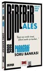 Yargı 2025 ALES Paragraf Soru Bankası Birebir Serisi - Cemil Eryaşar Yargı Yayınları