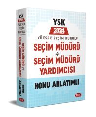 2024 GYS YSK Seçim Müdürü ve Yardımcısı Konu Anlatımlı Soru Bankası Görevde Yükselme Data Yayınları