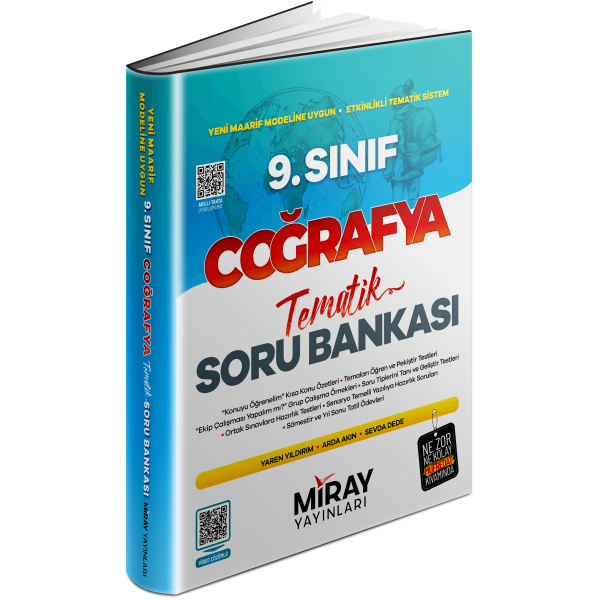 Miray 9. Sınıf Coğrafya Tematik Konu Özetli Soru Bankası Miray Yayınları