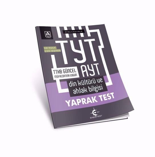 Eker Test Yayınları TYT AYT Dinlendiren Din Kültürü Yaprak Test
