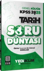 Yediiklim 2025 KPSS Genel Kültür Tarih Soru Dünyası Yediiklim Yayınları