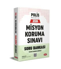 Data Yayınları Emniyet Genel Müdürlüğü Polis Misyon koruma Sınavı Tamamı Çözümlü Soru Bankası