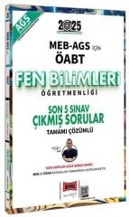Yargı 2025 ÖABT MEB-AGS Fen Bilimleri Öğretmenliği Çıkmış Sorular Son 5 Sınav Çözümlü - Tufan Genç Yargı Yayınları