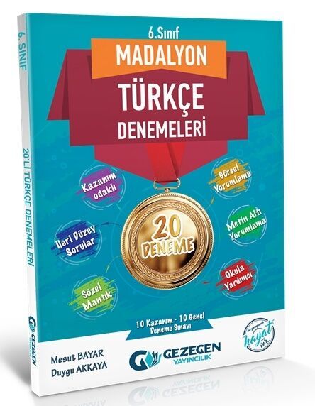 Gezegen 6. Sınıf Türkçe 20 Madalyon Denemeleri