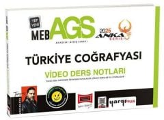 Yargı 2025 MEB-AGS Türkiye Coğrafyası Video Ders Notları Anka Serisi - Turgay Kocakaya Yargı Yayınları