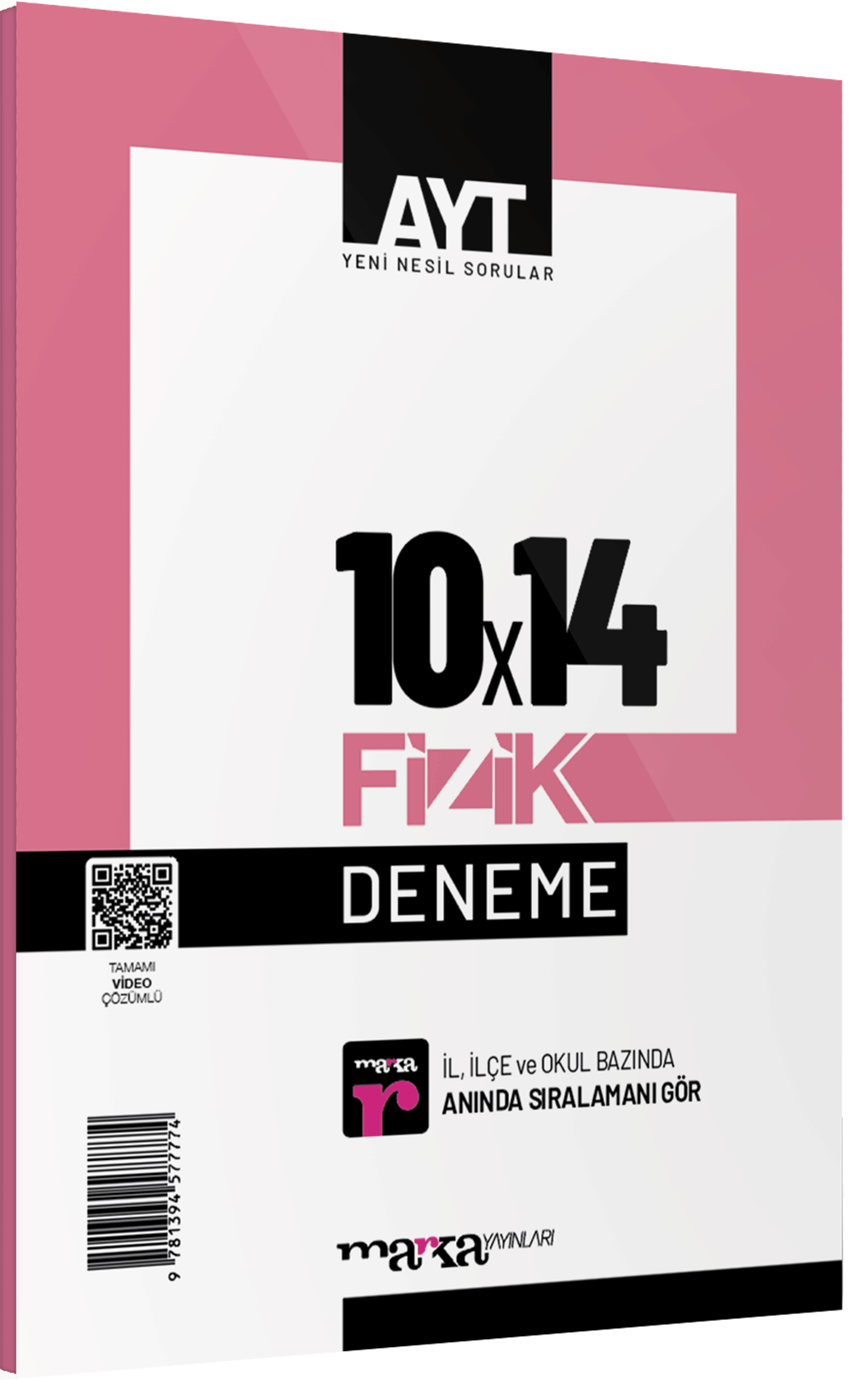 Marka 2025 YKS AYT Fizik 10x14 Deneme Marka Yayınları