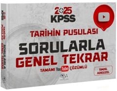 CBA Yayınları 2025 KPSS Tarihin Pusulası Sorularla Genel Tekrar Çözümlü - İsmail Adıgüzel CBA Yayınları