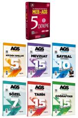 Pegem + Marka 2025 MEB-AGS Tüm Dersler 5+67 Deneme 7 li Set Pegem Akademi + Marka Yayınları