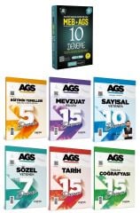 Pegem + Marka 2025 MEB-AGS Tüm Dersler 10+67 Deneme 7 li Set Pegem Akademi + Marka Yayınları