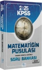 CBA Yayınları 2025 KPSS Matematik Matematiğin Pusulası Soru Bankası Çözümlü - Burak Almasulu CBA Yayınları