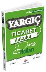 Dizgi Kitap 2024 Hakimlik YARGIÇ Ticaret Hukuku Ders Notları - Mustafa Dinçdemir, Ufuk Arslan Dizgi Kitap