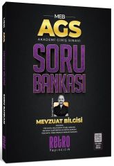 Retro 2025 MEB AGS Mevzuat Bilgisi Soru Bankası - İsmail Eryılmaz Retro Yayıncılık