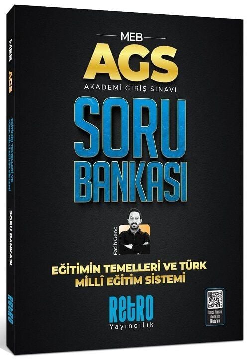 Retro 2025 MEB AGS Eğitimin Temelleri ve Türk Milli Eğitim Sistemi Soru Bankası - Fatih Genç Retro Yayıncılık