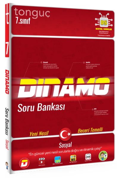 Tonguç 7. Sınıf Sosyal Bilgiler Dinamo Soru Bankası Tonguç Akademi