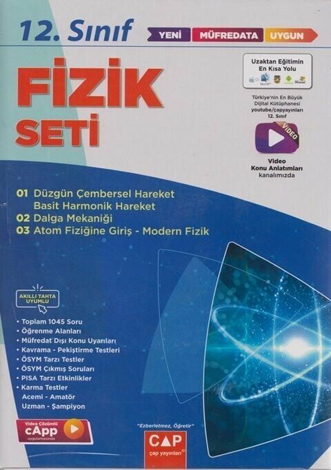 Çap 12. Sınıf Fizik Anadolu Lisesi Seti