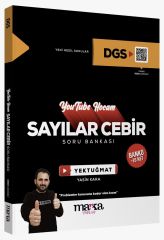 Marka 2025 DGS Sayılar Cebir Youtube Hocam Soru Bankası Çözümlü - Yektuğ Mat Marka Yayınları