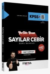 Marka 2025 KPSS Sayısal Cebir Youtube Hocam Soru Bankası Çözümlü - Yektuğ Mat Marka Yayınları