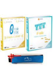 ÜçDörtBeş 2026 TYT Paragraf Sıfır Risk ve TYT Fizik Soru + Kalemlik 2 Kitap Set