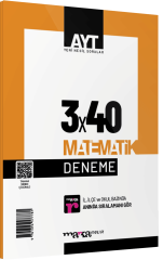 Marka Yayınları AYT Matematik 3x40 Deneme