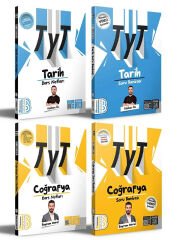 2025 TYT Tarih - Coğrafya Ders Notları ve Soru Bankası Seti Benim Hocam