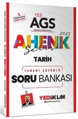 Yediiklim 2025 MEB-AGS Tarih Soru Bankası Çözümlü Ahenk Serisi - Ahmet Uğur Karakuza Yediiklim