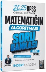 İndeks Akademi 2025 KPSS Matematik Matematiğin Algoritması Soru Bankası Çözümlü - Metin Şimşek