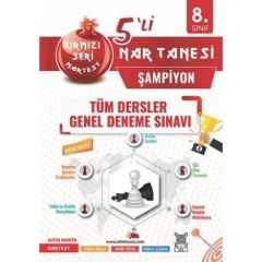Nartest 8. Sınıf Tüm Dersler Şampiyon Genel Deneme Sınavı