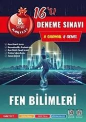 Nartest yayınevi 8. Sınıf Fen Bilimleri 16` lı Deneme Sınavı