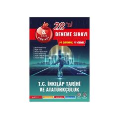 Nartest Yayınları 8. Sınıf Mod T.C. İnkılap Tarihi Ve Atatürkçülük 28 Deneme Sınavı