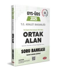 Data 2025 GYS Adalet Bakanlığı Ortak Alan Soru Bankası Görevde Yükselme Data Yayınları