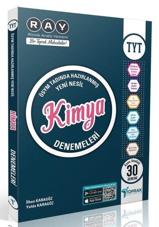 Toprak Yayıncılık TYT Kimya 30 Deneme Kitabı