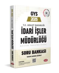 Data 2025 GYS Adalet Bakanlığı İdari İşler Müdürlüğü Soru Bankası Görevde Yükselme Data Yayınları