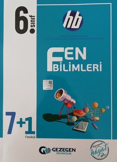 Gezegen Yayınları 6. Sınıf Fen Bilimleri Fasikül