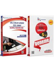Memur Sınav 2023 Milli Emlak Uzmanı Özel Sınavı Soru Bankası + 5 Deneme 2 li Set Memur Sınav