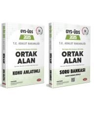 Data GYS UDS Adalet Bakanlığı Ortak Alan Konu + Soru 2 li Set