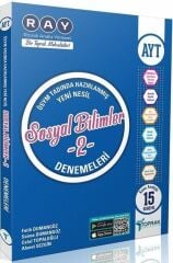 Toprak Yayıncılık AYT Sosyal Bilimler 2 Ray 15 li Denemeleri