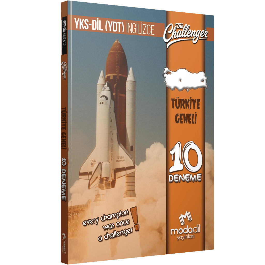 Modadil YKSDİL İngilizce Türkiye Geneli The Challenger 10 Deneme Modadil Yayınları
