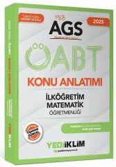 Yediiklim 2025 ÖABT MEB-AGS İlköğretim Matematik Öğretmenliği Konu Anlatımı Yediiklim Yayınları