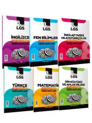 Marka Yayınları 2025 LGS Tüm Dersler Özet Konu Anlatım Marka Yayınları 8 Kitap Set