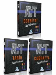 Supara Yayınları AYT Tarih + Coğrafya + Edebiyat Soru Bankası 3 li Set