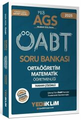 Yediiklim 2025 ÖABT MEB-AGS Lise Ortaöğretim Matematik Öğretmenliği Soru Bankası Çözümlü Yediiklim