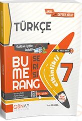 Günay Yayınları 7. Sınıf Türkçe Etkinlikli Bumerang Serisi