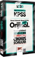 Yargı Yayınları 2026 KPSS Lise Ortaöğretim GK GY Orijinal 2010 2024 Konu Konu Çıkmış Sorular