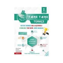 Nartest Yayınları 7. Sınıf Yeşil Tane Tane Türkçe Soru Bankası
