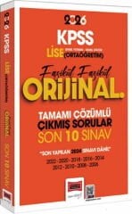 Yargı Yayınları 2026 KPSS Lise Ortaöğretim GK GY Fasikül Fasikül Orijinal Tamamı Çözümlü Çıkmış Son 10 Sınav