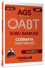Yediiklim 2025 ÖABT MEB-AGS Coğrafya Öğretmenliği Soru Bankası Çözümlü - Ramazan Kocakaya Yediiklim