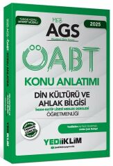 Yediiklim 2025 ÖABT MEB-AGS Din Kültürü ve Ahlak Bilgisi Öğretmenliği Konu Anlatımı Yediiklim