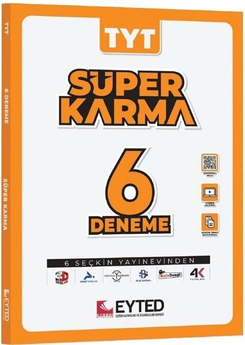 Eyted Yayınları TYT Süper Karma 6 Deneme