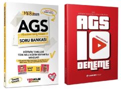 Yediiklim + Uzman 2025 MEB-AGS Eğitimin Temelleri ile Mevzuatı Soru  + 10 Deneme 2 li Set